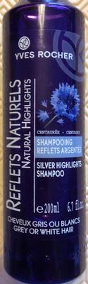 Shampooing reflets argentés