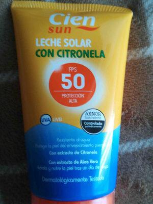 Cien crema solar