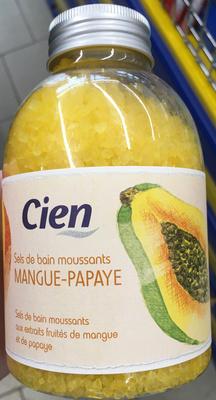 Sels de bain moussants Mangue-Papaye