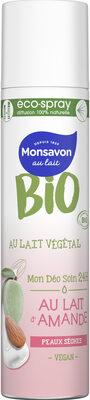 Monsavon Déodorant Spray Lait Amande 75ml