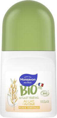 Monsavon Déodorant Femme Bille Lait d'Avoine 50ml