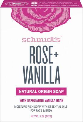 Schmidt's Savon Rose et Vanille