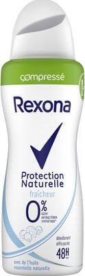 Rexona Déodorant Femme Spray Antibactérien Protection Naturelle Fraîcheur 48H 100ml