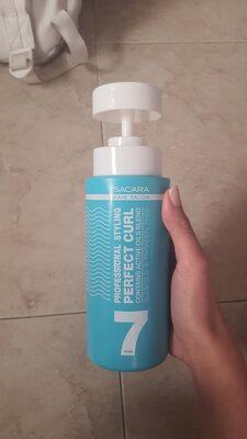 Professional styling perfect curl