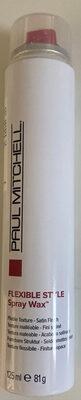 Flexible Style Spray Wax