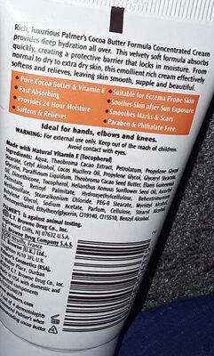 Cocoa Butter Formula