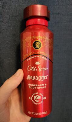 Swagger Underarm & Body Spray Aluminum Free