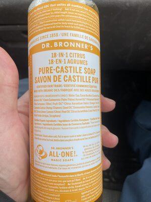 18-in-1 Citrus Pure-Castile Soap