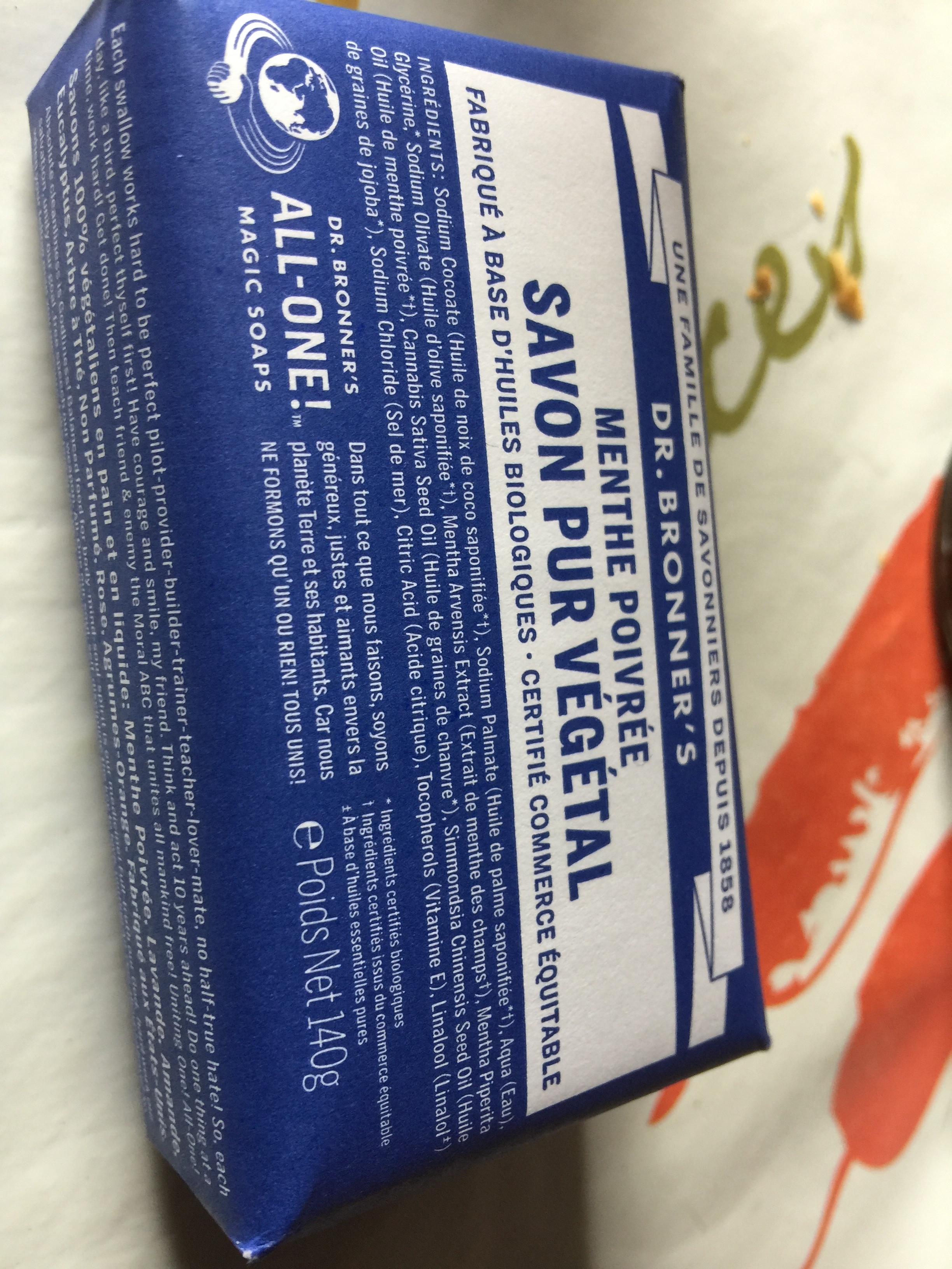 Savon Bio Multi-usage à La Menthe