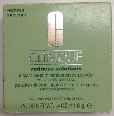 Redness solutions