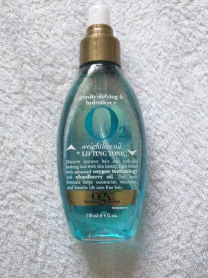 OGX Gravity-Defying & Hydration + O2 Weightless Oil + Lifting Tonic