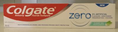 Clear Gel Zero Anticavity Flouride Toothpaste