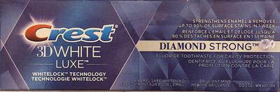 3D White Luxe Diamond Strong Brilliant Mint Fluoride Toothpaste