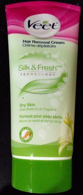 Hair Removal Cream Dry Skin Shea Butter & Lily Fragrance