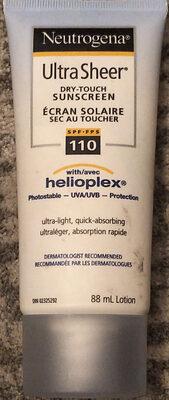 Ultra Sheer Dry-Touch Sunscreen with Helioplex