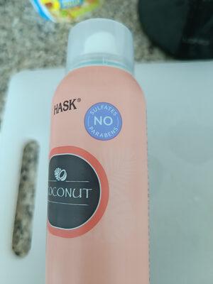 Coconut dry shampoo