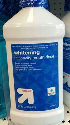 whitening Anticavity Mouth Rinse