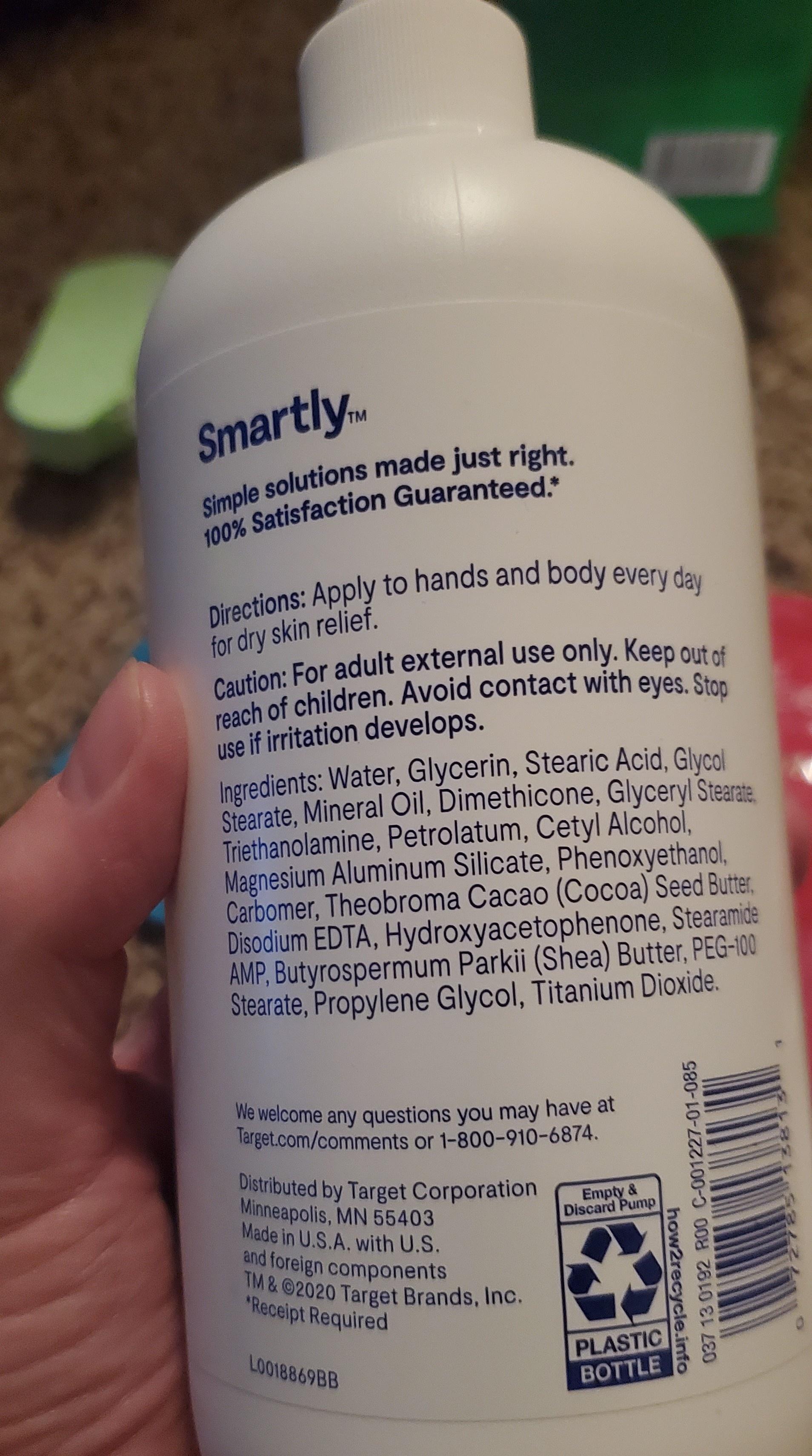 hand body lotion