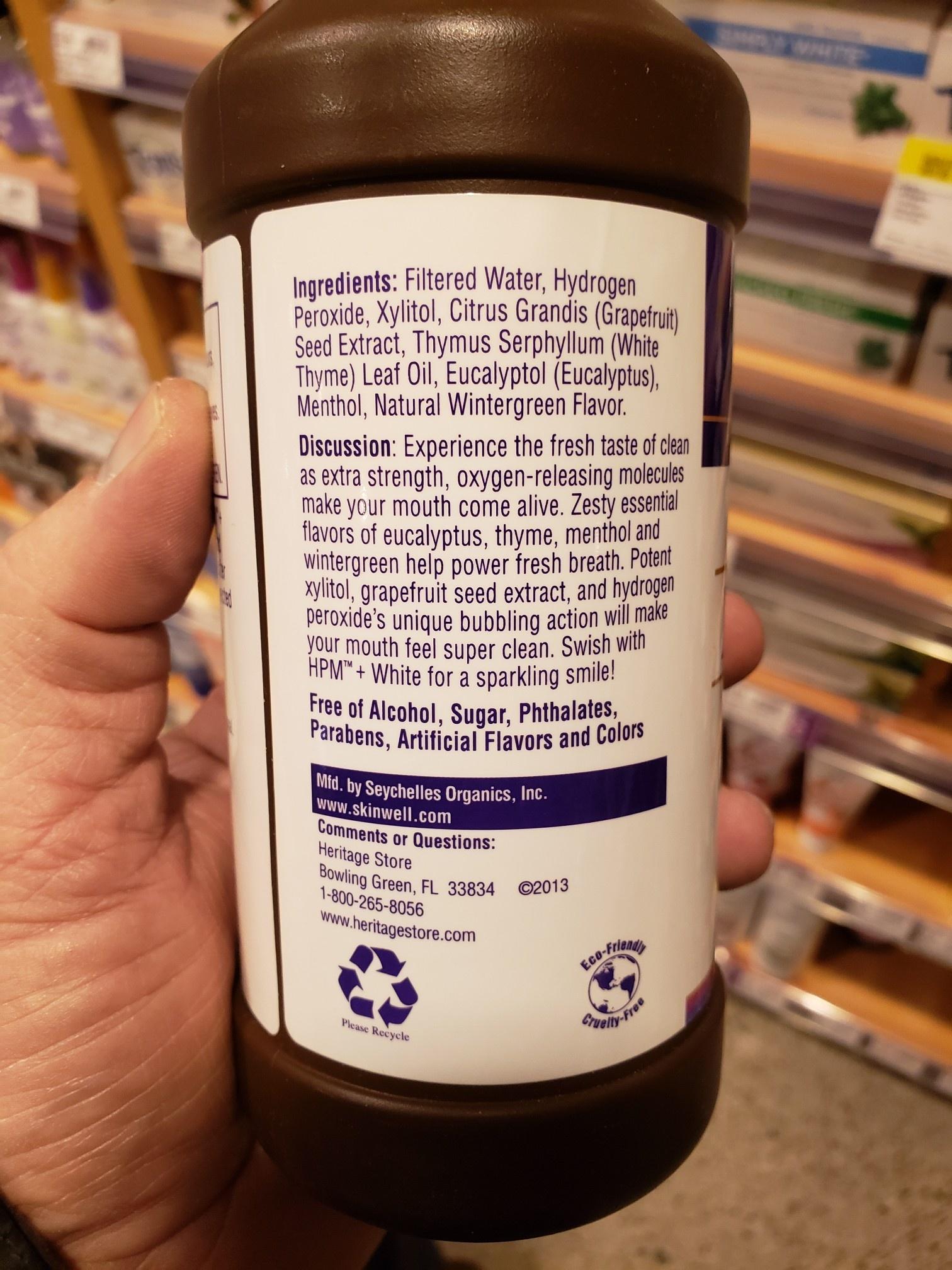 HPM   White Mouth Wash