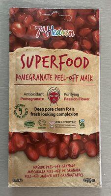 Pleťová maska granátové jablko