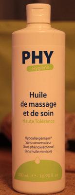 Huile de massage et de soin