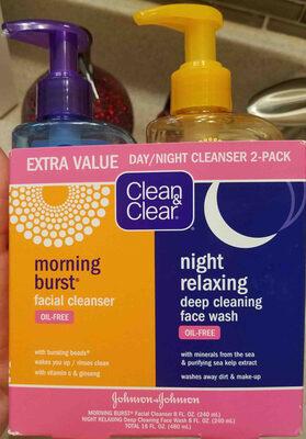 Clean and Clear Day/Night Cleanser