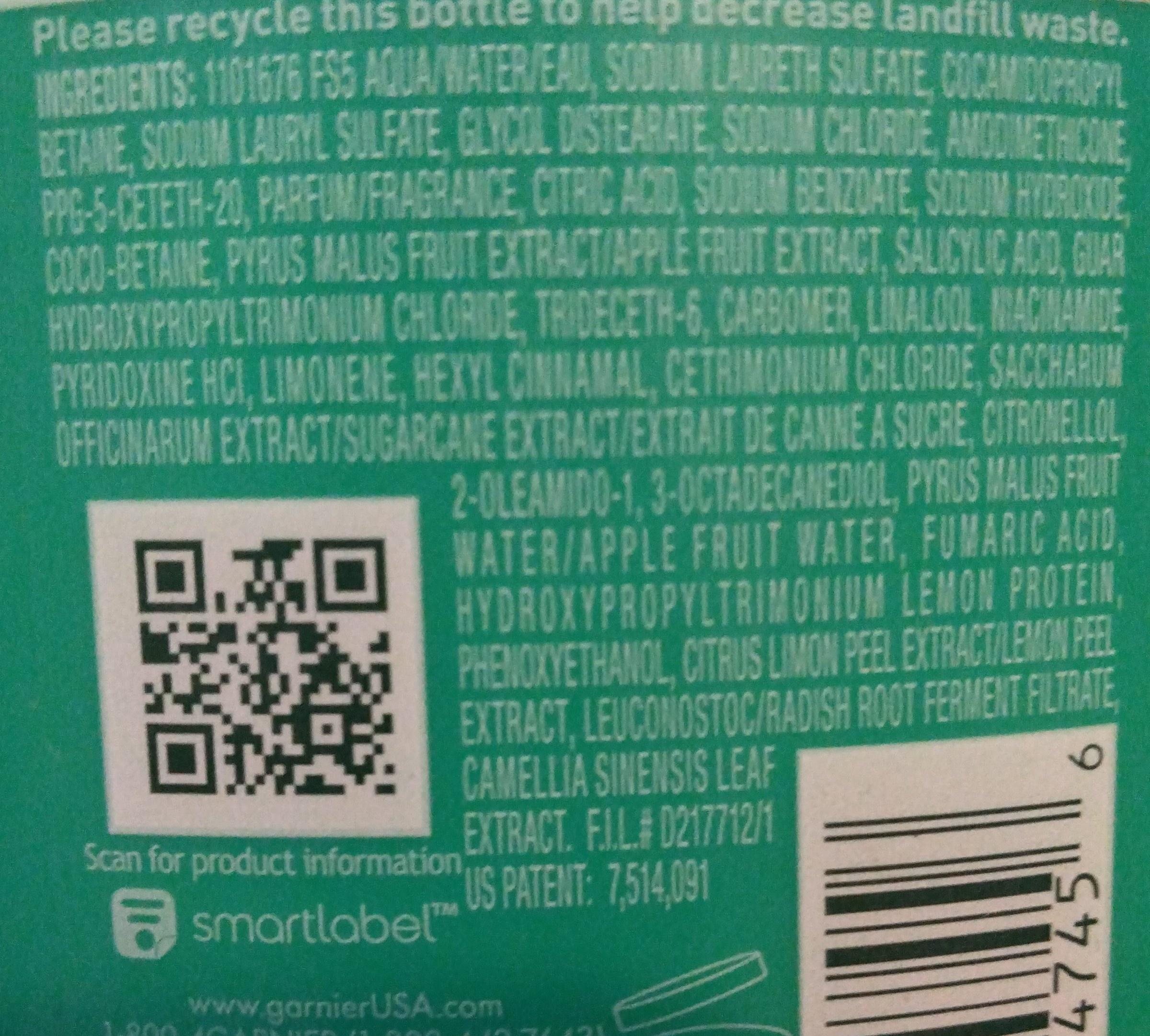 Garnier Fructis Shampoo Grow Strong