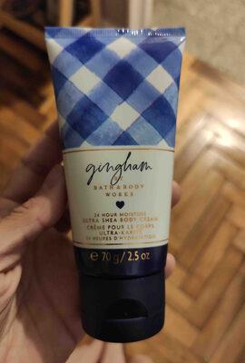 gingham bath ultra shea body cream
