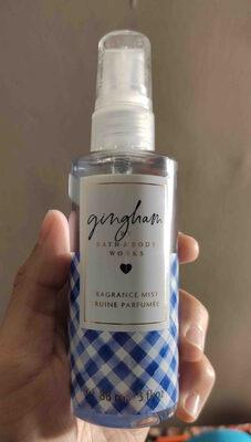gingham fragrance mist