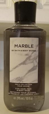 Marble 3-In-1 Hair, Face, and Body Wash