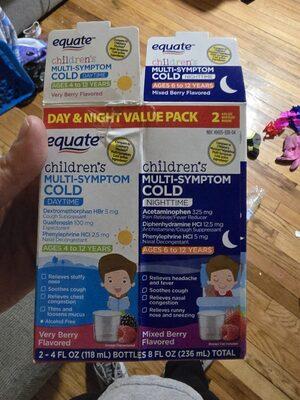 children's multi symptoms cold