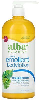 Very emollient body lotion