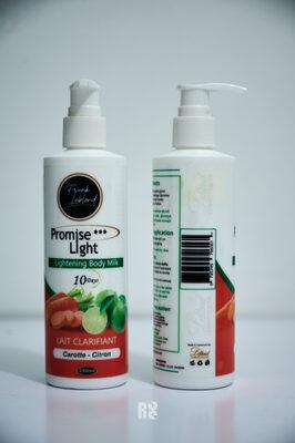 Lait clarifiant carotte-citron Promise Light