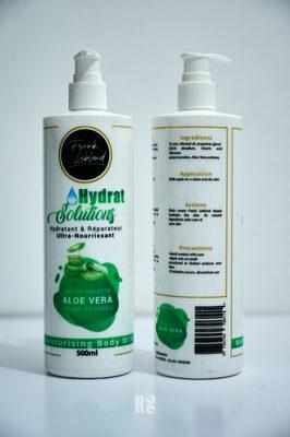 Lait de toilette visage et corps Aloe vera