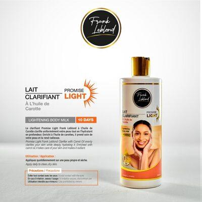 Lait Clarifiant FLB A l'Huile de Carotte