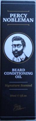 Beard conditioning oil