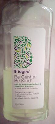 Shampooing revigorant et ultra nourrissant au matcha et à la pomme