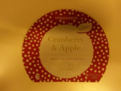 Cranberry & Apple Sheet Mask