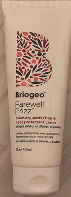 Briogeo Farewell Frizz Blow Dry Perfection & Heat Protectant Crème