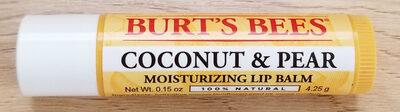 Coconut & Pear Moisturizing Lip Balm