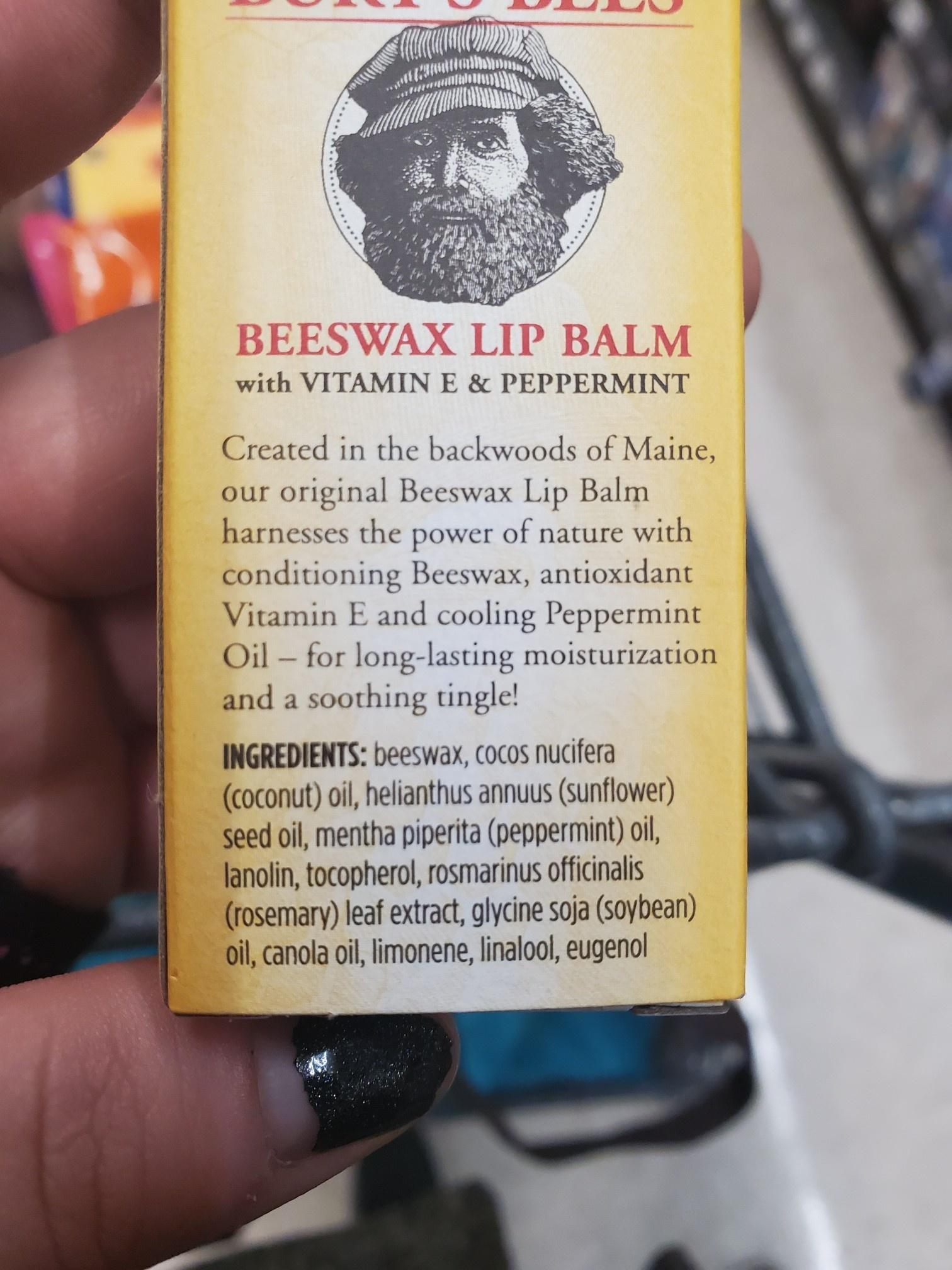 Bert's Bees Beeswax Lip Balm