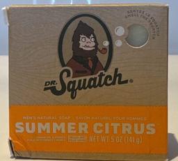 Dr.Squatch Xà phòng tẩy tế bào chết Chanh Citrus Hè