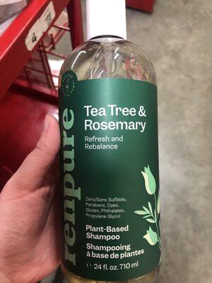 Tea Tree And Rosemary Plant-Based Shampoo