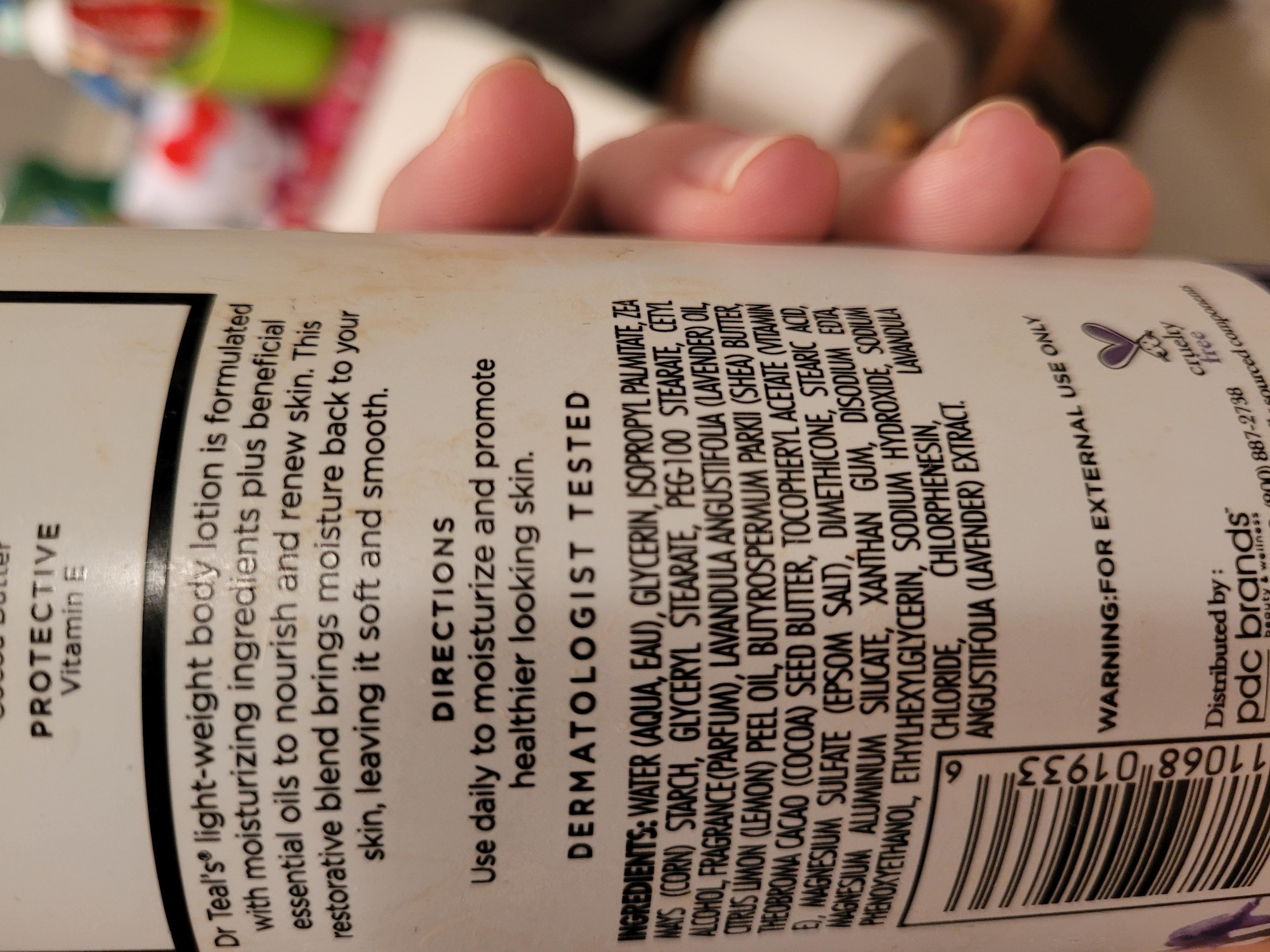 Dr Teals Body Lotion