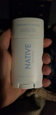 Native Deoderant - Powder and Cotton