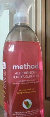 Nettoyant Multi-usages Spray écologique Pamplemousse Rose ? ? Method?