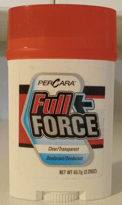 Full Force Clear Deodorant