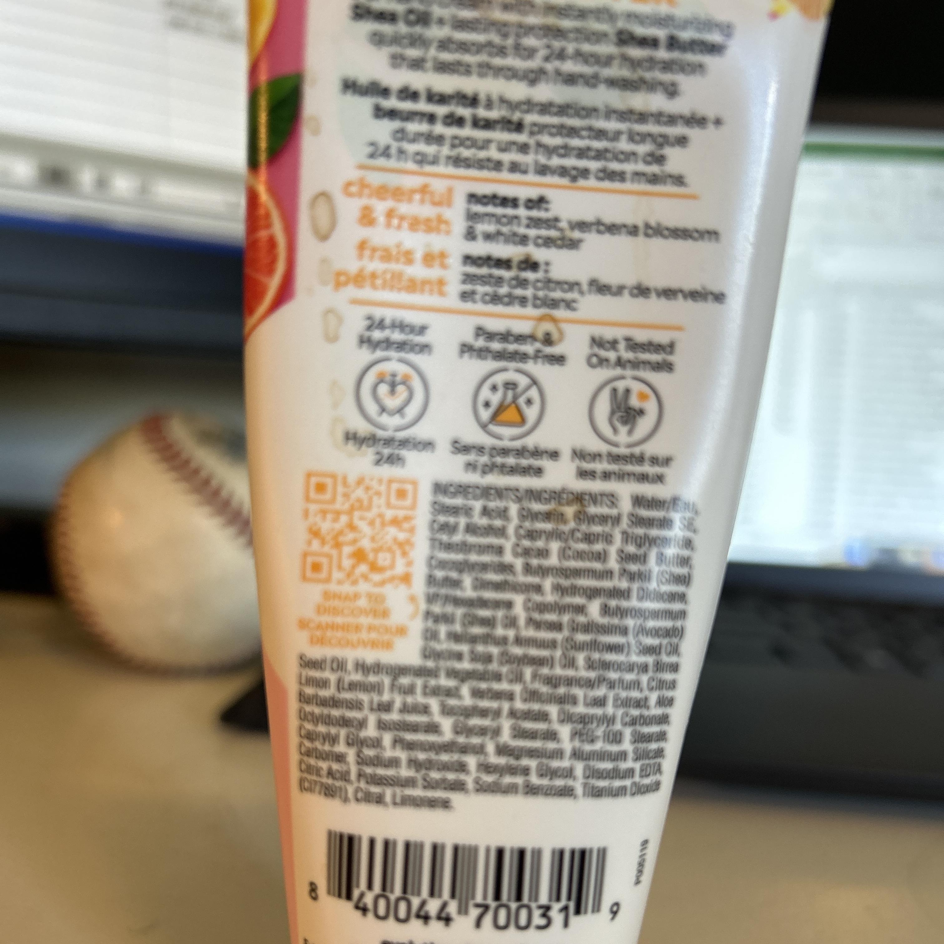 EOS Shea Better hand cream