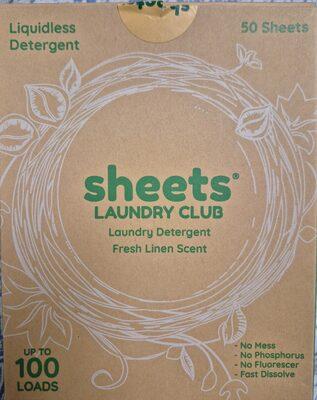 Laundry Detergent Fresh Linen Scent