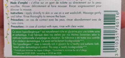 savon cosmétique biologique